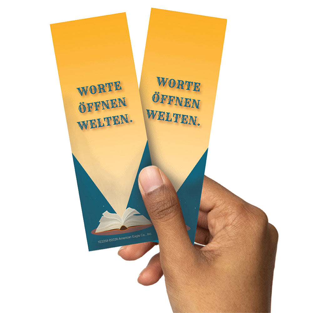 German Reading Bookmarks