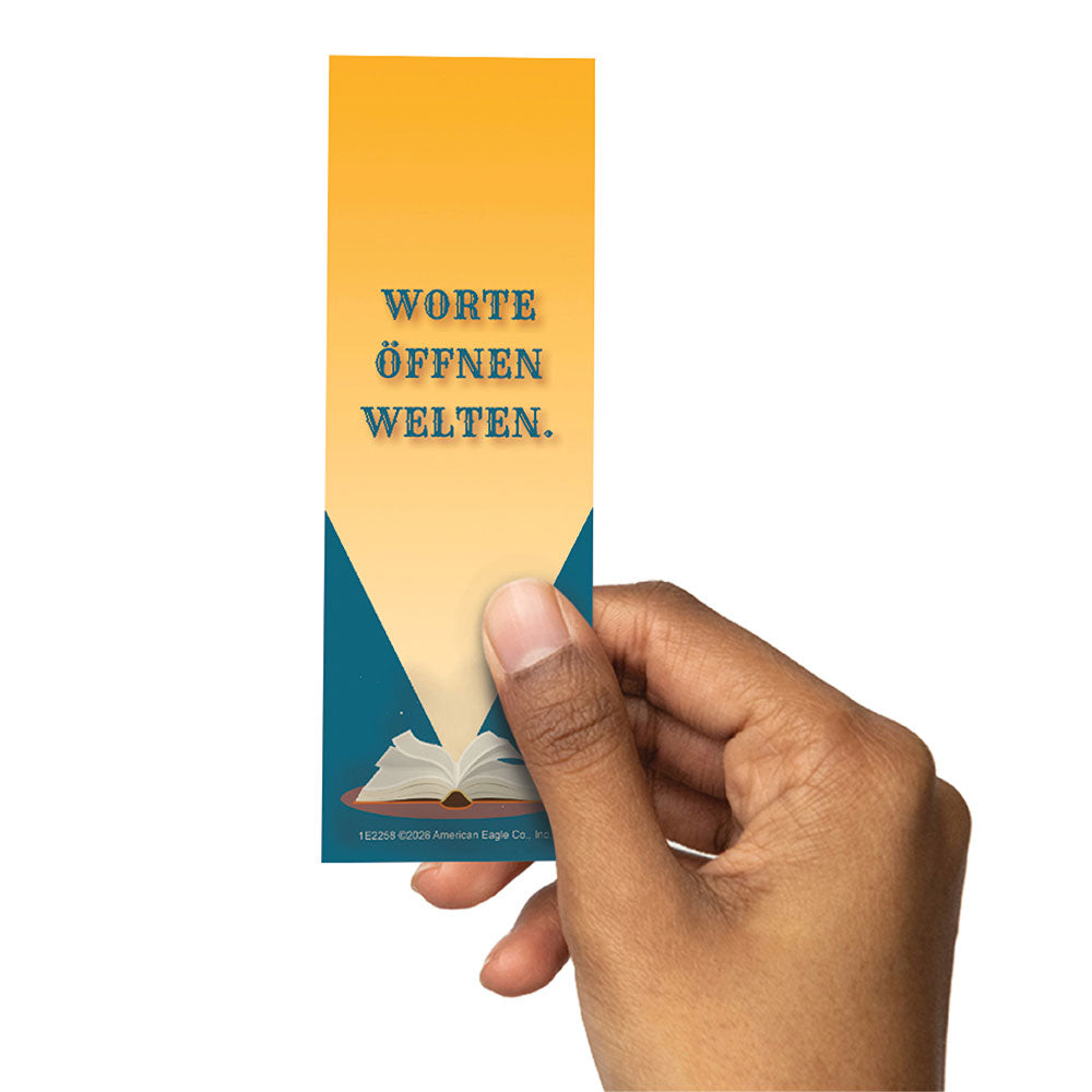 German Reading Bookmarks