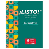 ¡Listo!™ Grab & Go Level 1 Vocab Lessons: Los adjetivos Download