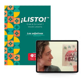 ¡Listo!™ Grab & Go Level 1 Vocab Lessons: Los adjetivos Download