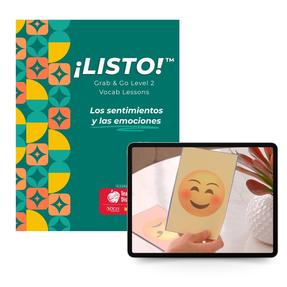 ¡Listo!™ Grab & Go Level 2 Vocab Lessons: Los sentimientos y las emociones Download