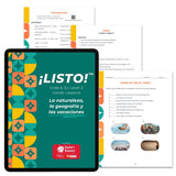 ¡Listo!™ Grab & Go Level 2 Vocab Lessons: La naturaleza, la geografía y las vacaciones Download