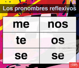 Spanish Pronouns and Adjectives Charts—All 3 Sets (8 Charts)