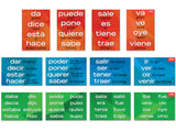 Sweet 16 Verbs - Spanish - Mini-Posters - Set of 12