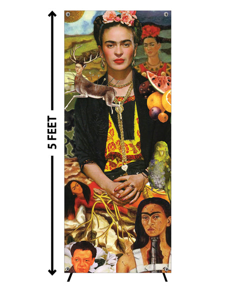 Frida Kahlo Stand-up (Vinyl Banner with X-Stand)