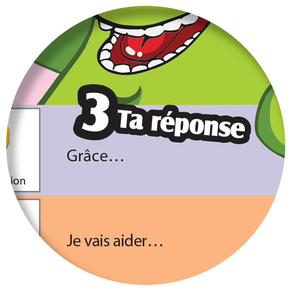 1-2-3 Chat With Me - Set of 9 French Chat Mats