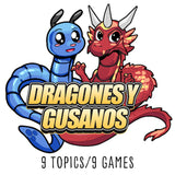 Dragones y gusanos Set of 9 Games