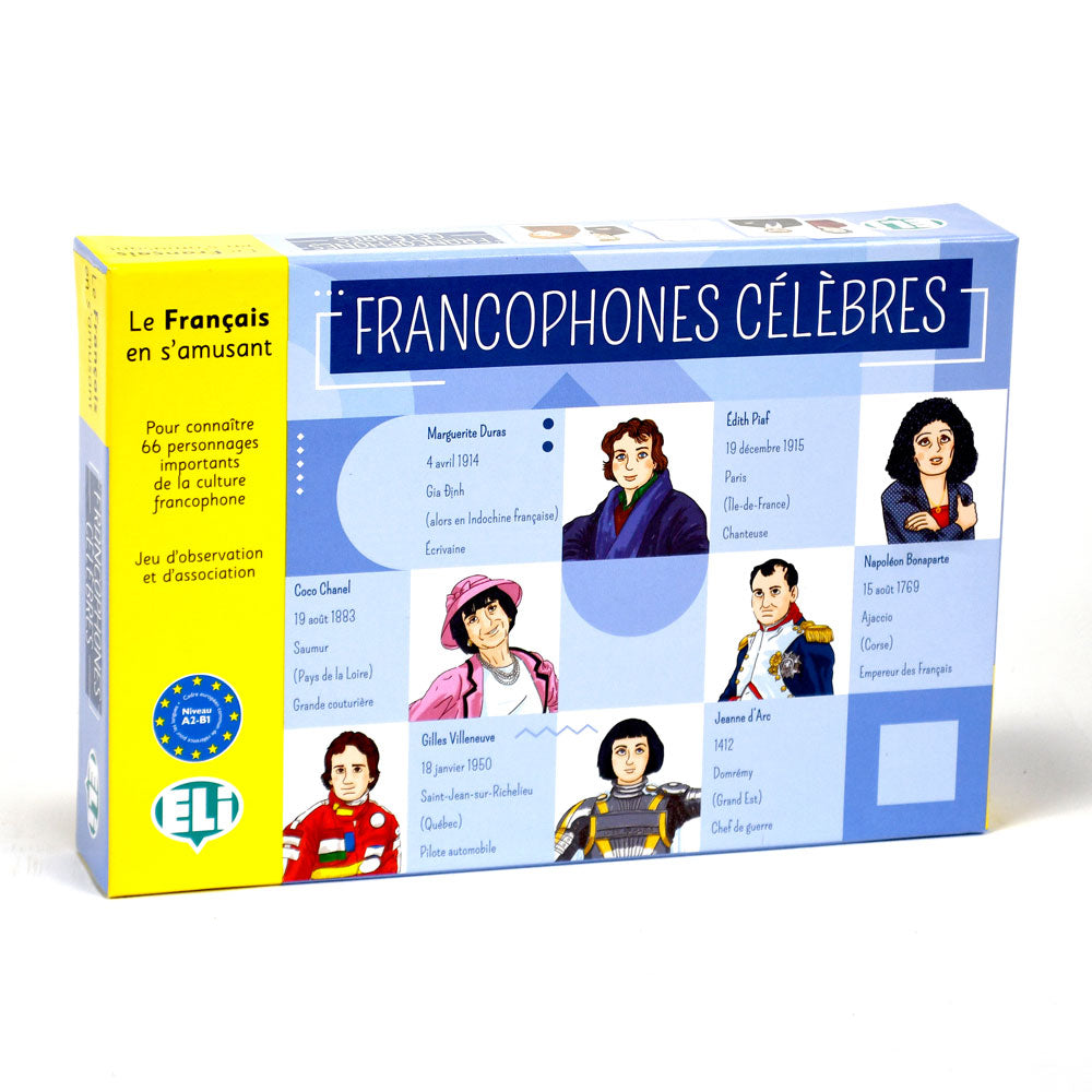 Francophones Célèbres Game