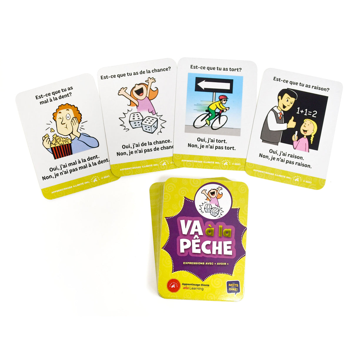 Va à la pêche—Expressions Using "AVOIR" French Game