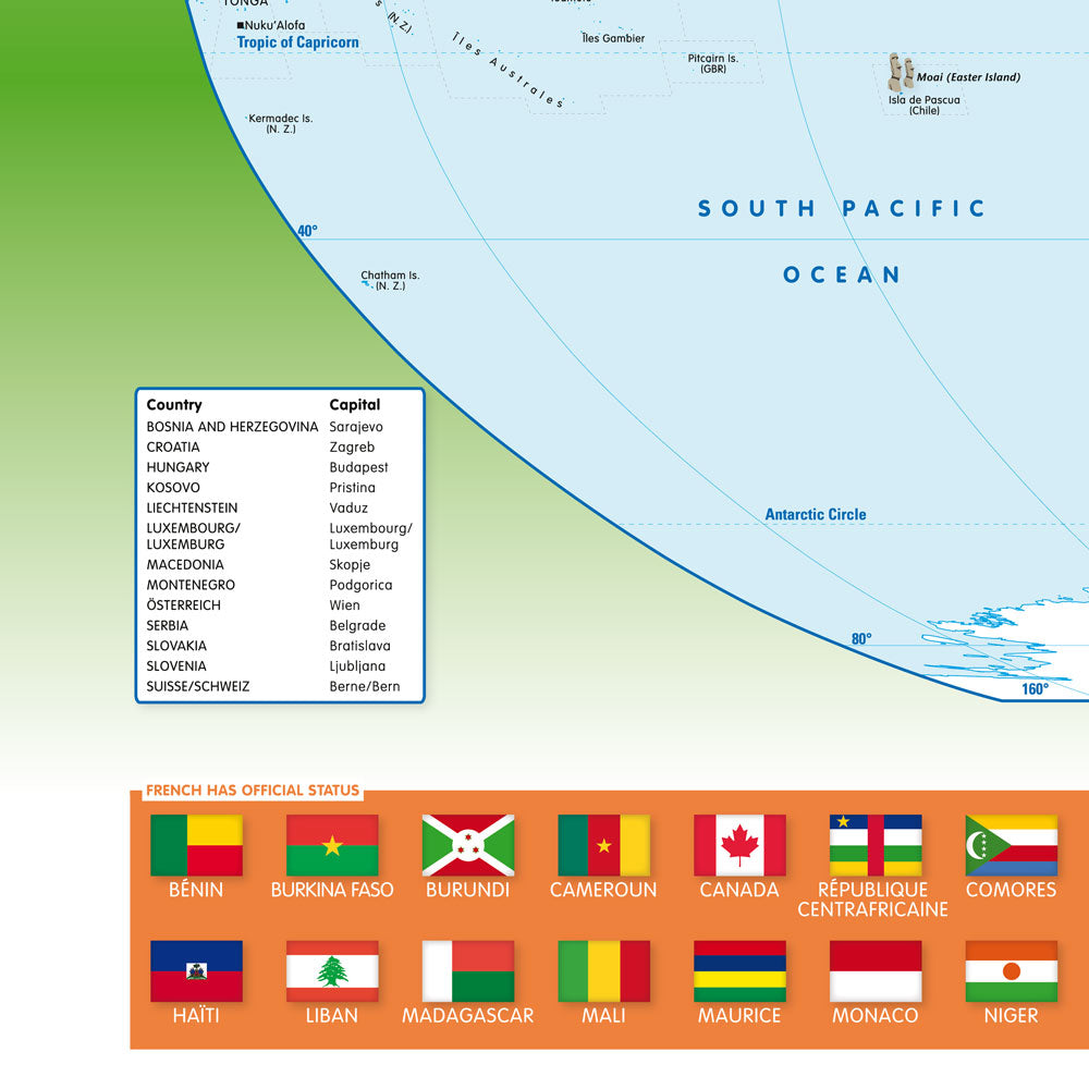 Language Distribution Map