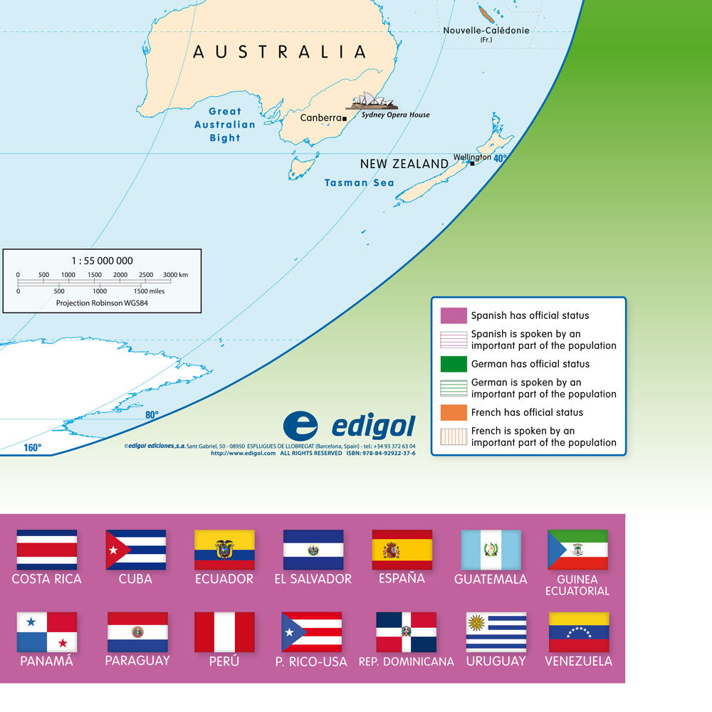 Language Distribution Map