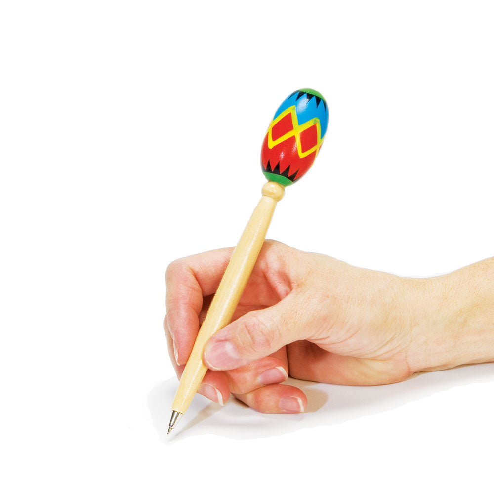 Wooden Maraca Pen