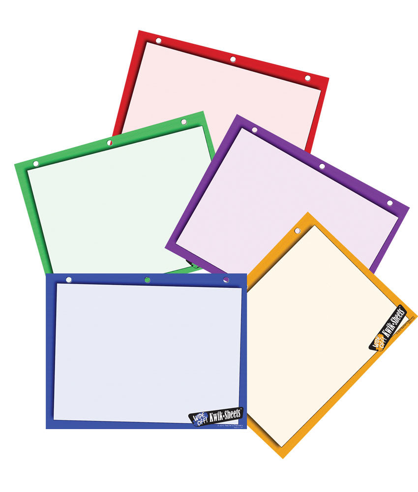 Five-Color Kwik Sheets™