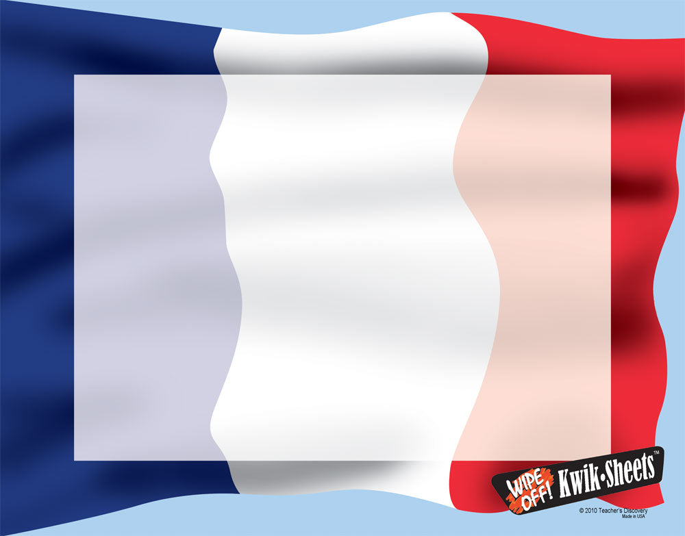 French Flag Kwik Sheets™ Set of 30