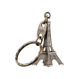 3D Eiffel Tower Bronze Keychain (1N0981)