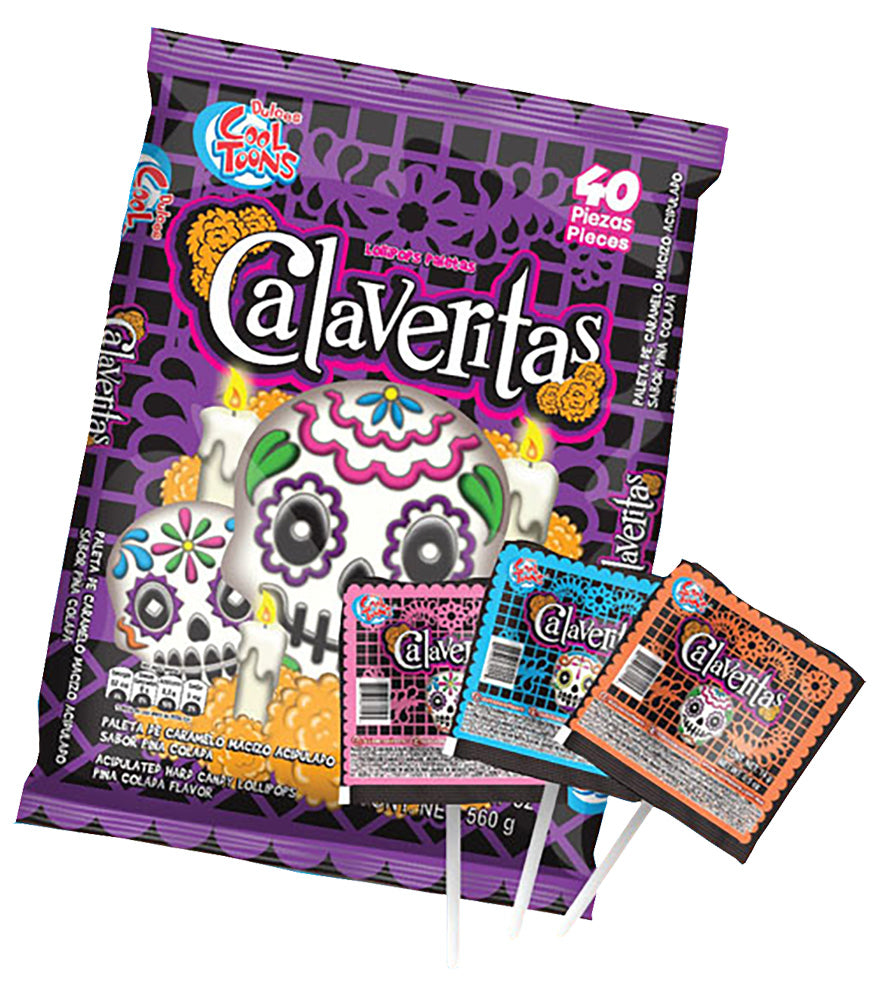 Calaveritas Lollipops