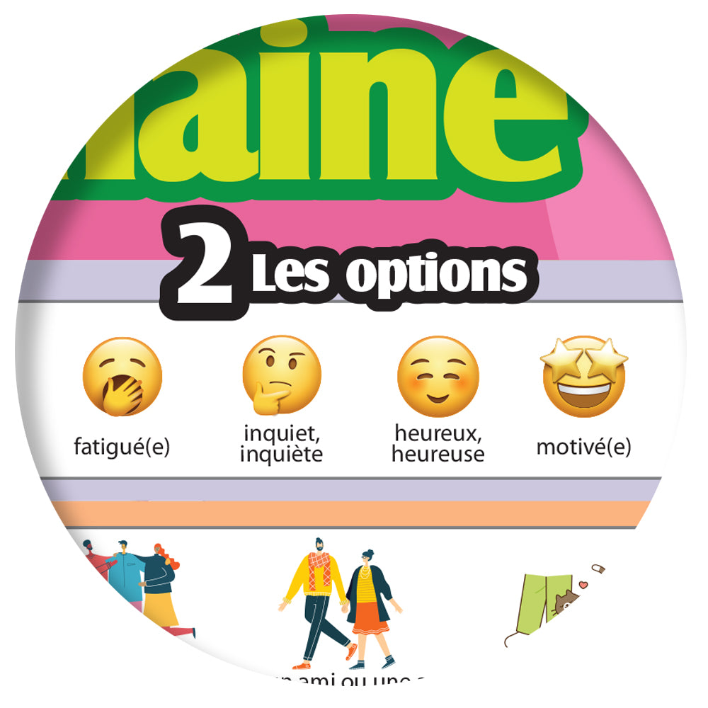 1-2-3 Chat With Me: Ma fin de semaine French Chat Mats - Download