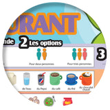 1-2-3 Chat With Me: Au restaurant French Chat Mats - Download