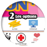 1-2-3 Chat With Me: Si je gagnais un million French Chat Mats - Download