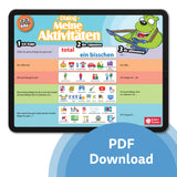 1-2-3 Chat With Me: Meine Aktivitäten German Chat Mats - Download