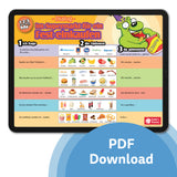 1-2-3 Chat With Me: Im Supermarkt für ein Fest einkaufen German Chat Mats - Download