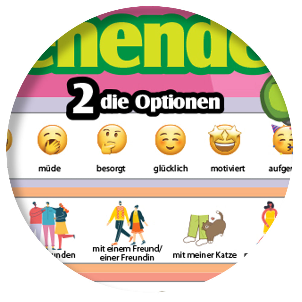 1-2-3 Chat With Me: Mein Wochenende German Chat Mats - Download