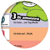 1-2-3 Chat With Me: Mir gefällt die Musik German Chat Mats