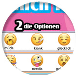 1-2-3 Chat With Me: Wie ich mich fühle German Chat Mats - Download