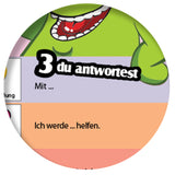 1-2-3 Chat With Me: Wenn du Millionär wärst German Chat Mats