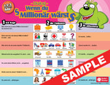 1-2-3 Chat With Me: Wenn du Millionär wärst German Chat Mats - Download