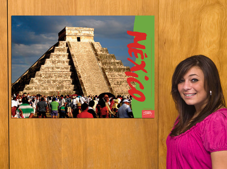 Travel to Chichén Itzá, México - Spanish - Poster