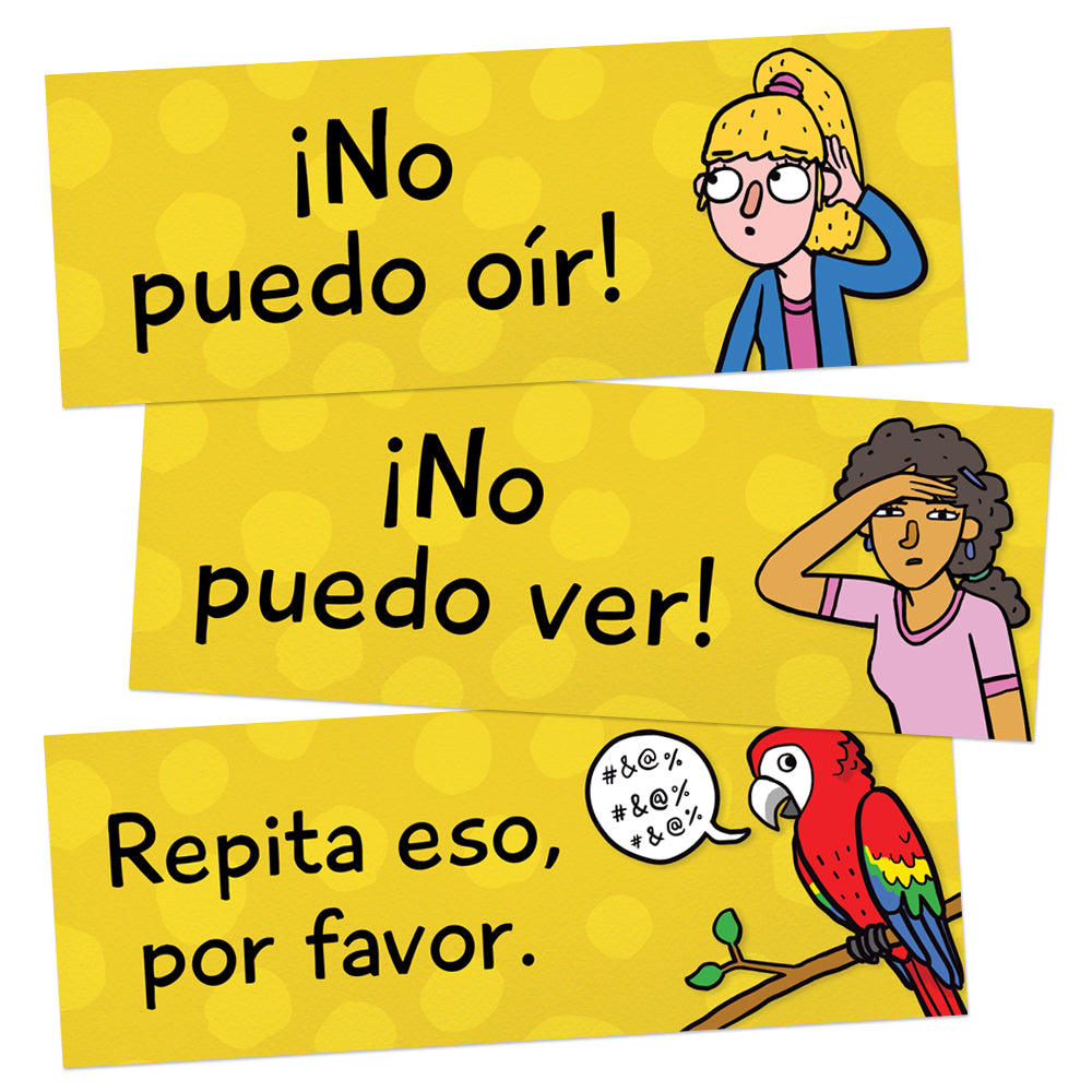 Classroom Phrases - Spanish - Signs - Set of 12