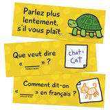 Classroom Phrases French Signs - Set of 12