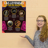 Las leyendas del Día de Muertos Infographic Poster