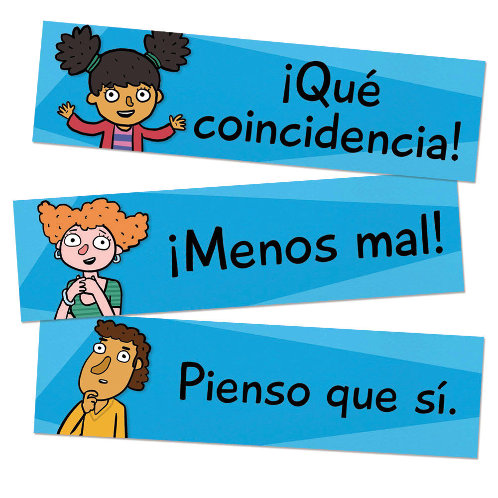 Essential Rejoinders -Spanish - Signs - Set of 12