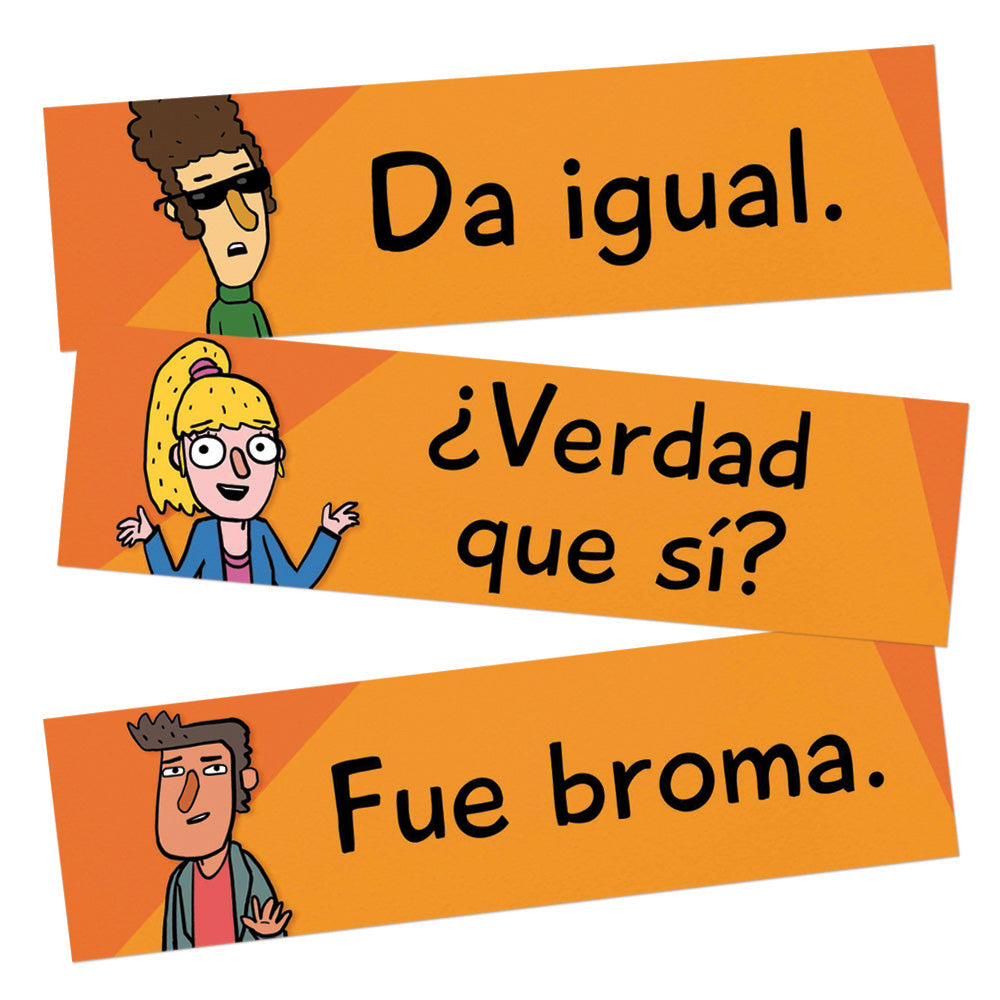 Teen Faves Spanish Rejoinder Signs - Set of 12