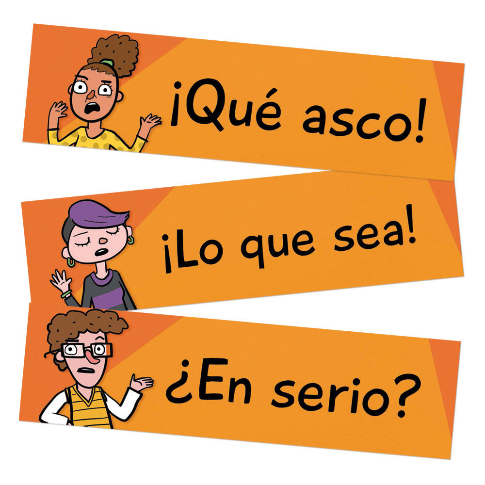 Teen Faves Spanish Rejoinder Signs - Set of 12