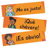 Teen Faves Spanish Rejoinder Signs - Set of 12