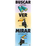 Vexing Verbs Buscar, Ver, and Mirar Spanish Poster