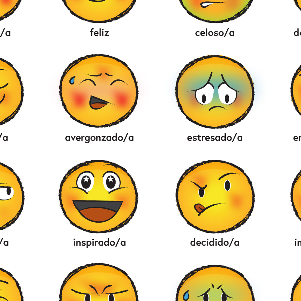 Emoji Emotions - Spanish - Poster