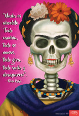 Frida Kahlo Día de los Muertos - Spanish - Mini-Poster