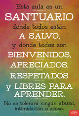 Classroom Sanctuary Spanish Mini-Poster