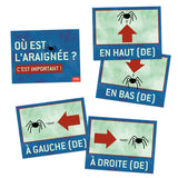 Where Is the Spider? French Directions Signs - Set of 17