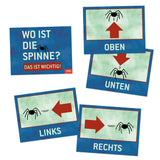 Where Is the Spider? German Directions Signs - Set of 17