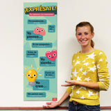 Expressing Opinions Spanish Skinny Poster