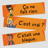 Teen Faves French Rejoinder Signs - Set of 12