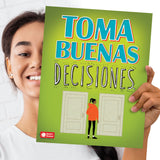 Toma buenas decisiones Super Value Poster