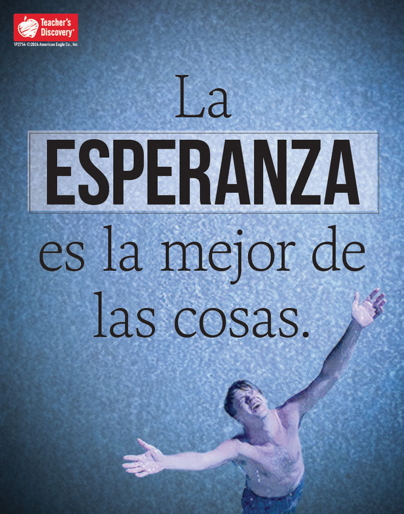 La esperanza es la mejor de las cosas Super Value Poster