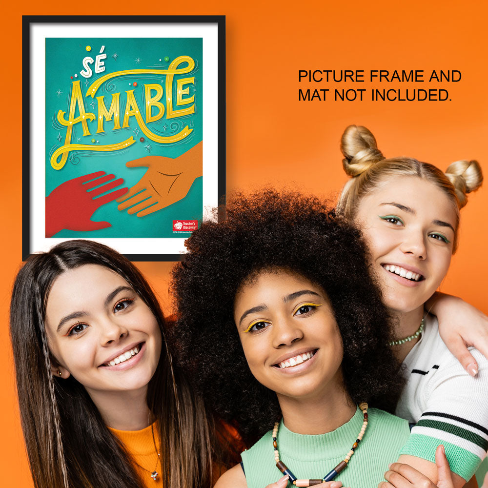 Sé amable Super Value Poster