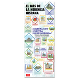 Hispanic Heritage Month - Spanish - Door Poster